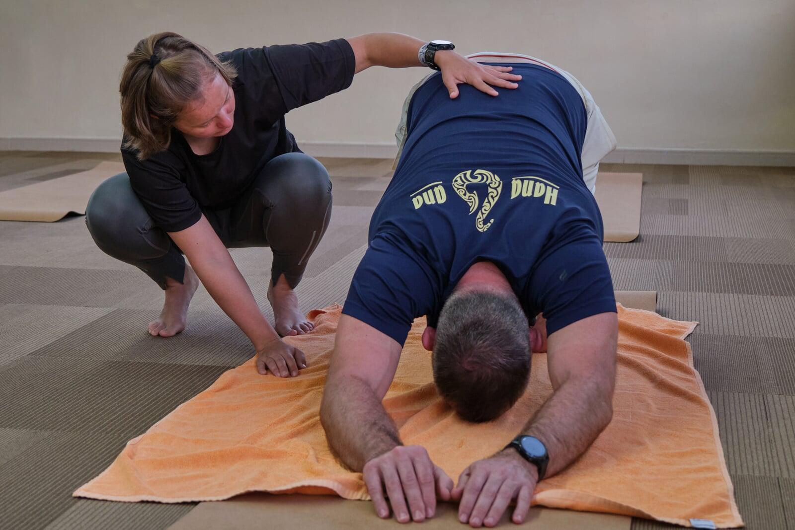 Sabrina mit Personal Trainings Kunden