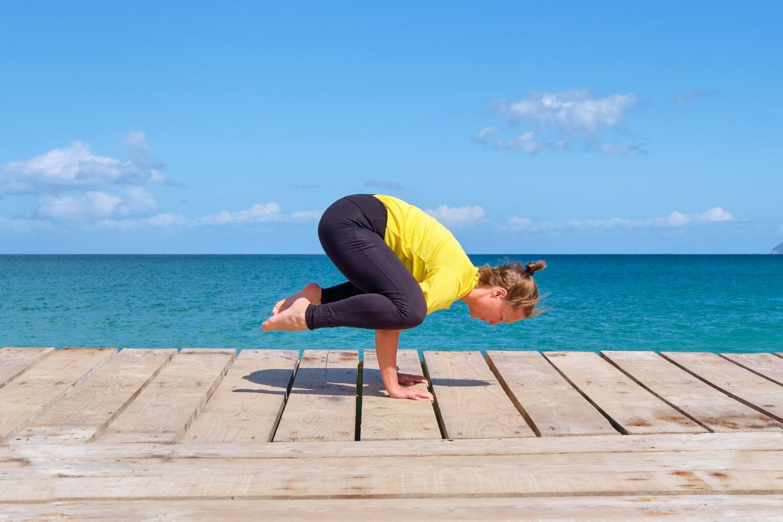 Yoga Asana_Die Krähe