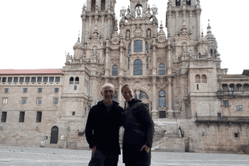 Sabrina & Francois in Santiago de Compostela